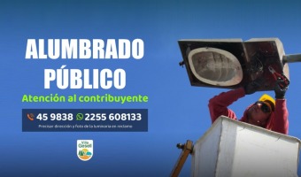 ALUMBRADO PBLICO: LNEAS DE ATENCIN AL CONTRIBUYENTE